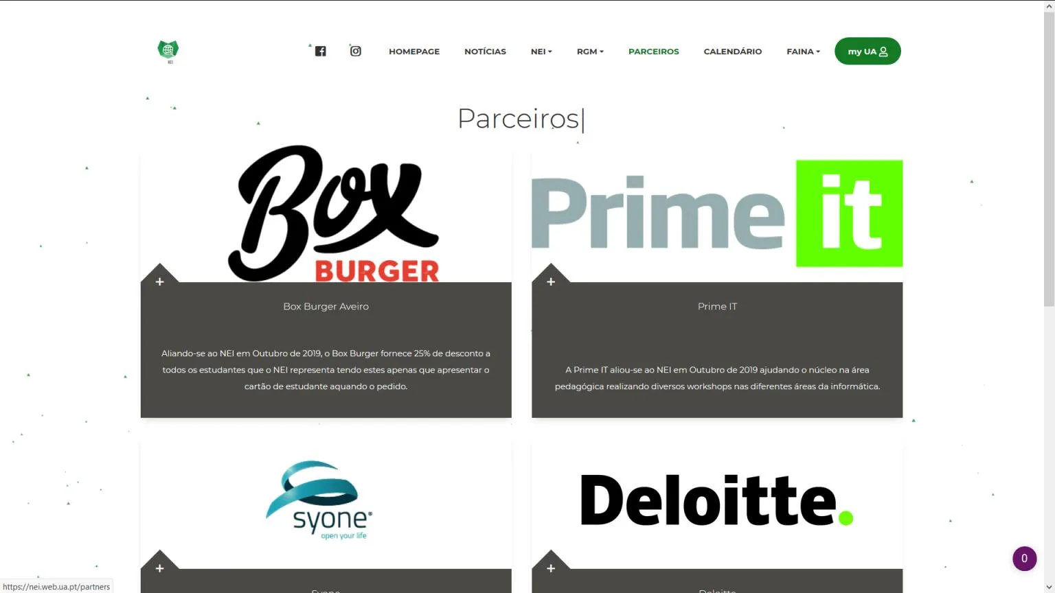Sponsors Section